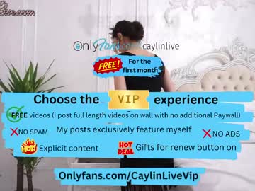 Caylin anal show
